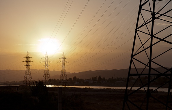 Power Transmission Lines, Tajikistan 