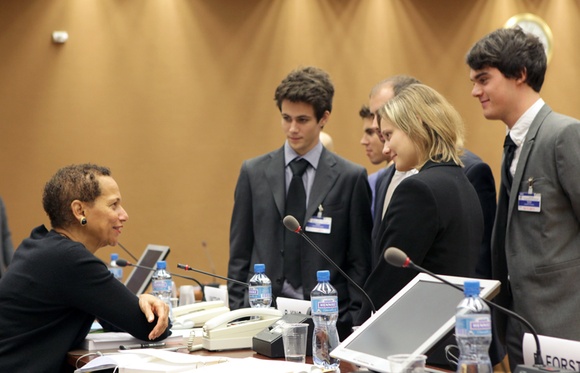 Young entrepreneurs at the Global Entrepreneurship Week