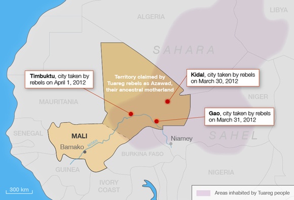 Mali Map