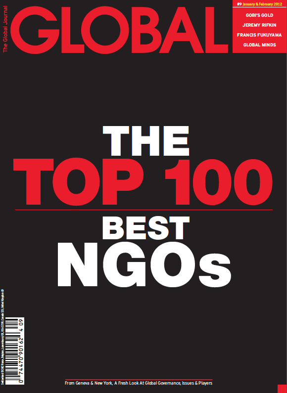2012 Top 100 Best NGOs by The Global Journal