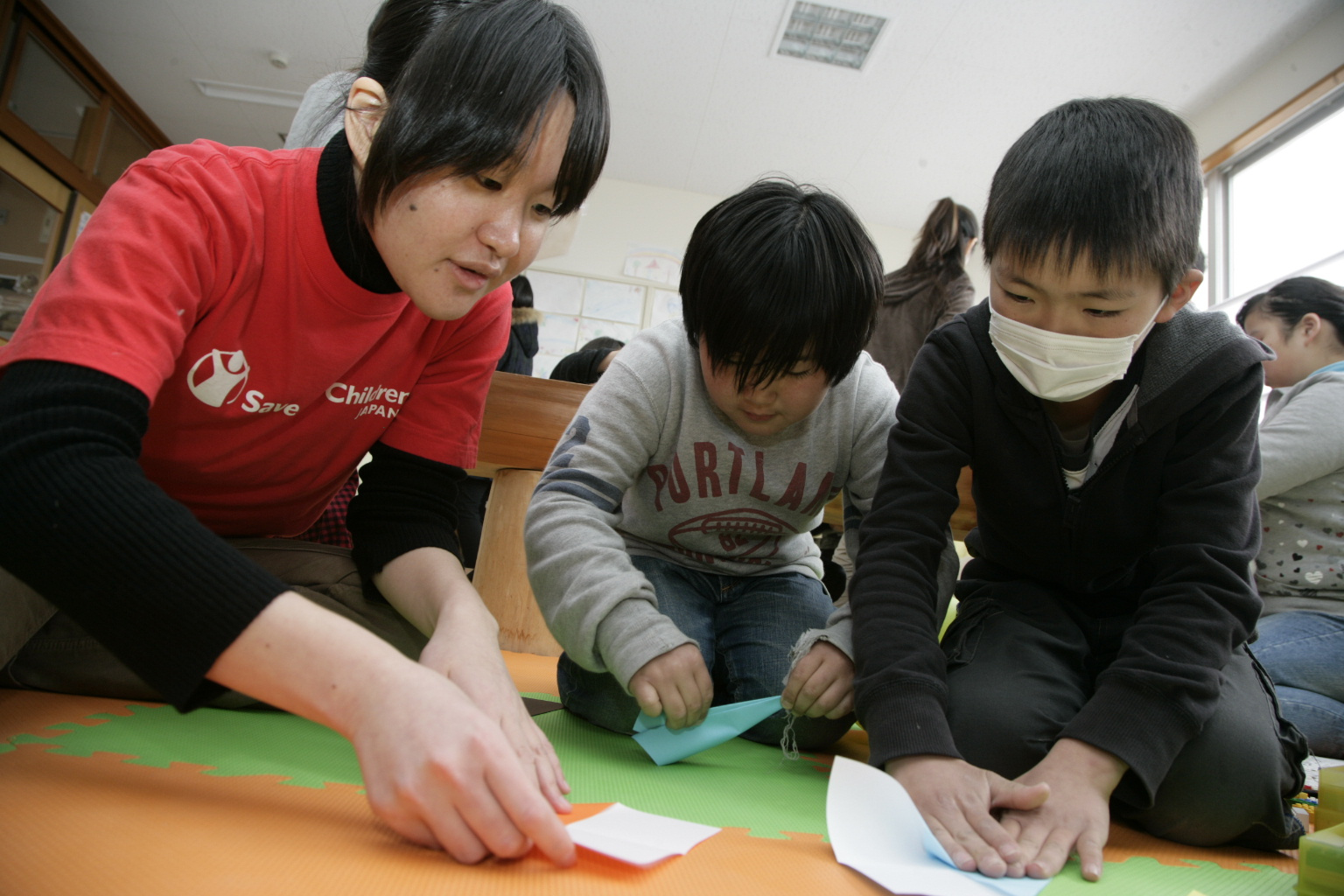 Save the Children Staff member Yuko Nishiguchi